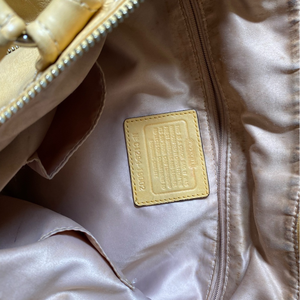 Authentic Coach Purse - Picture 3 of 3